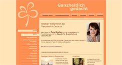 Desktop Screenshot of ganzheitlich-gedacht.de